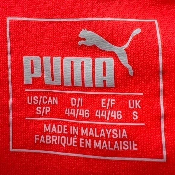 Puma Dri Fit Activewear Athletic Lightweight Breathable Short Sleeved Teen Shirt - Picture 2 of 3